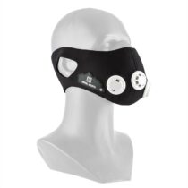 Breathor, čierna, dýchacia maska, výškový tréning, veľkosť S, 7 nástavcov